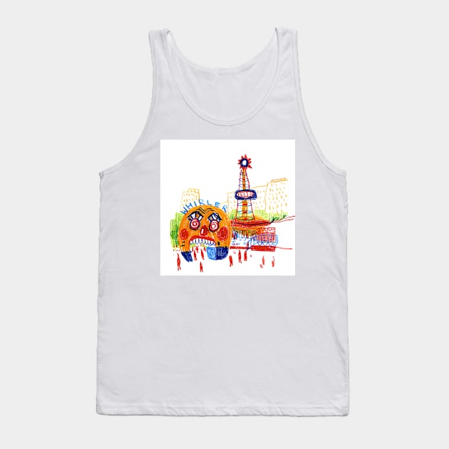 Fairground Tank Top by MARKDONNELLYILLUSTRATION